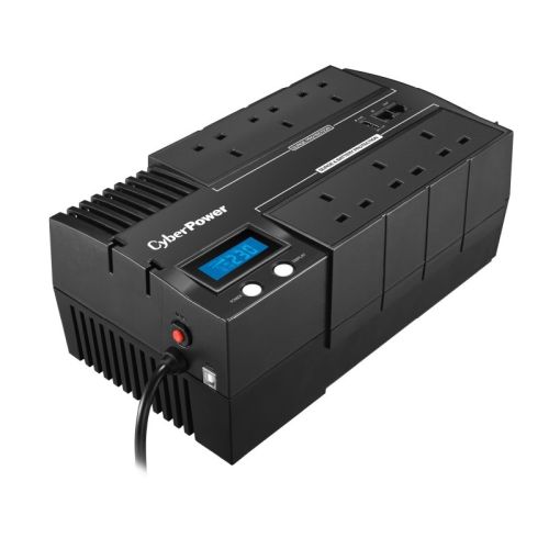 CyberPower BRICs 1200VA Line Interactive UPS, 720W, LCD Display, 6 x UK Plug, AVR Energy Saving, Wall Mountable CyberPower BRICs 1200VA Line Interactive UPS, 720W, LCD Display, 6 x UK Plug, AVR Energy Saving, Wall Mountable